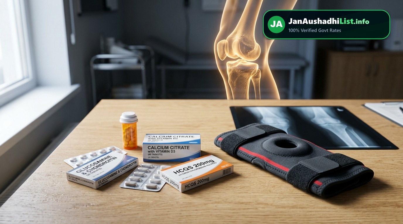 Arthritis & Joint Pain Relief: Glucosamine, Calcium, Hydroxychloroquine & Aceclofenac Guide