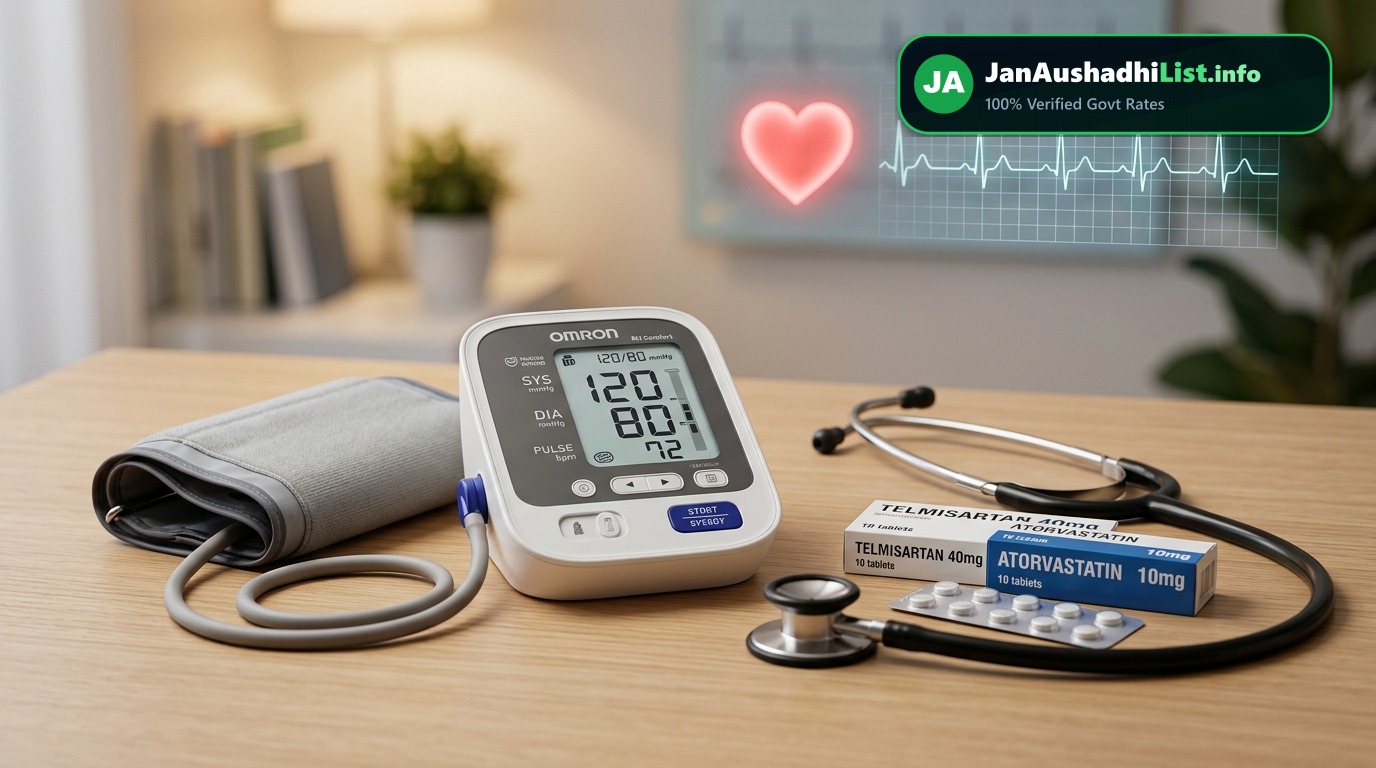Blood Pressure & Heart Medicines List: Telmisartan, Amlodipine, Atorvastatin (2026)