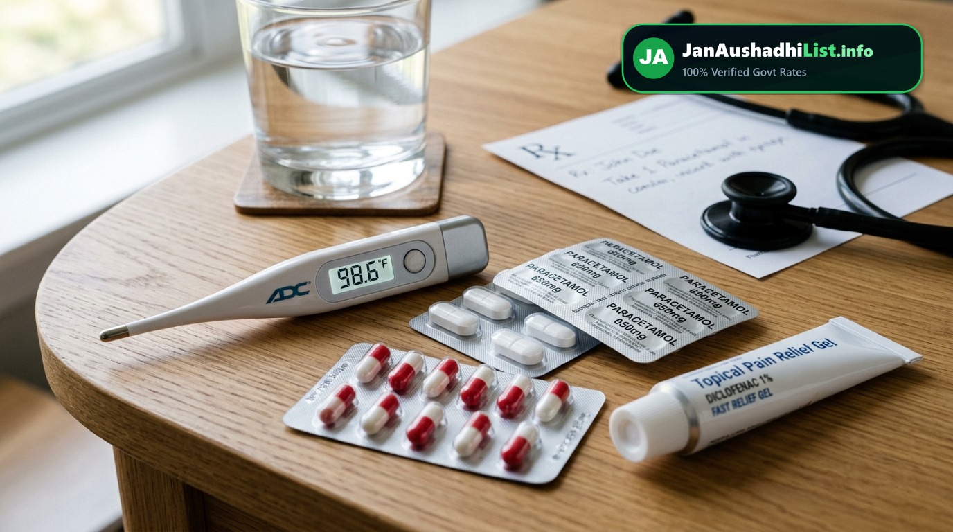 Dolo 650 Generic Substitutes: Paracetamol, Zerodol-P & Combiflam Price Comparison (2026 Guide)