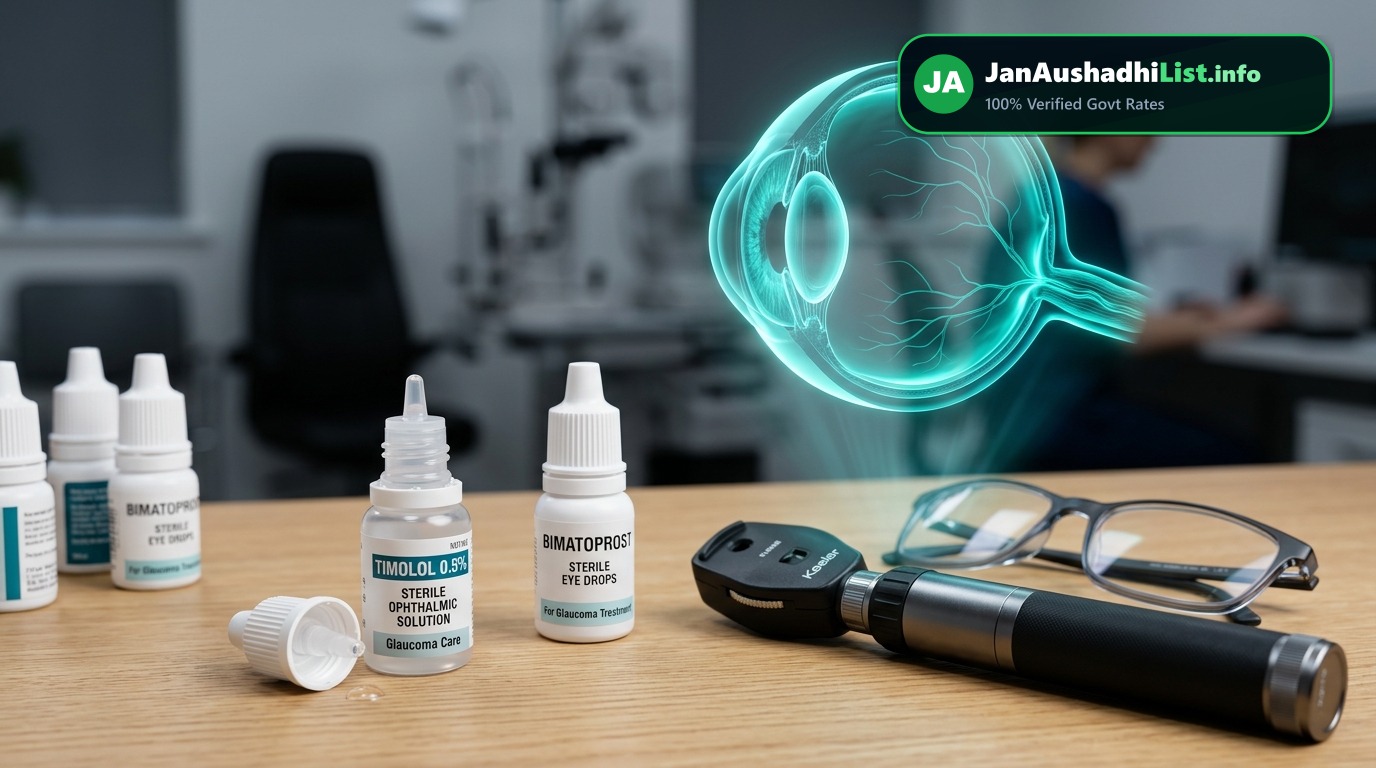 Ophthalmology & Glaucoma Drops: Timolol, Bimatoprost, Latanoprost & Lubricant Drops (2026)
