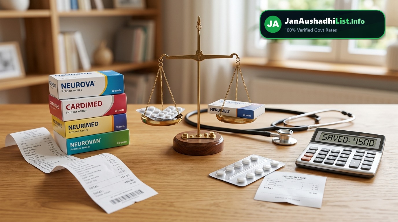 Jan Aushadhi vs Private Chemist: 10 Critical Price Differences, Quality Facts & Real Savings