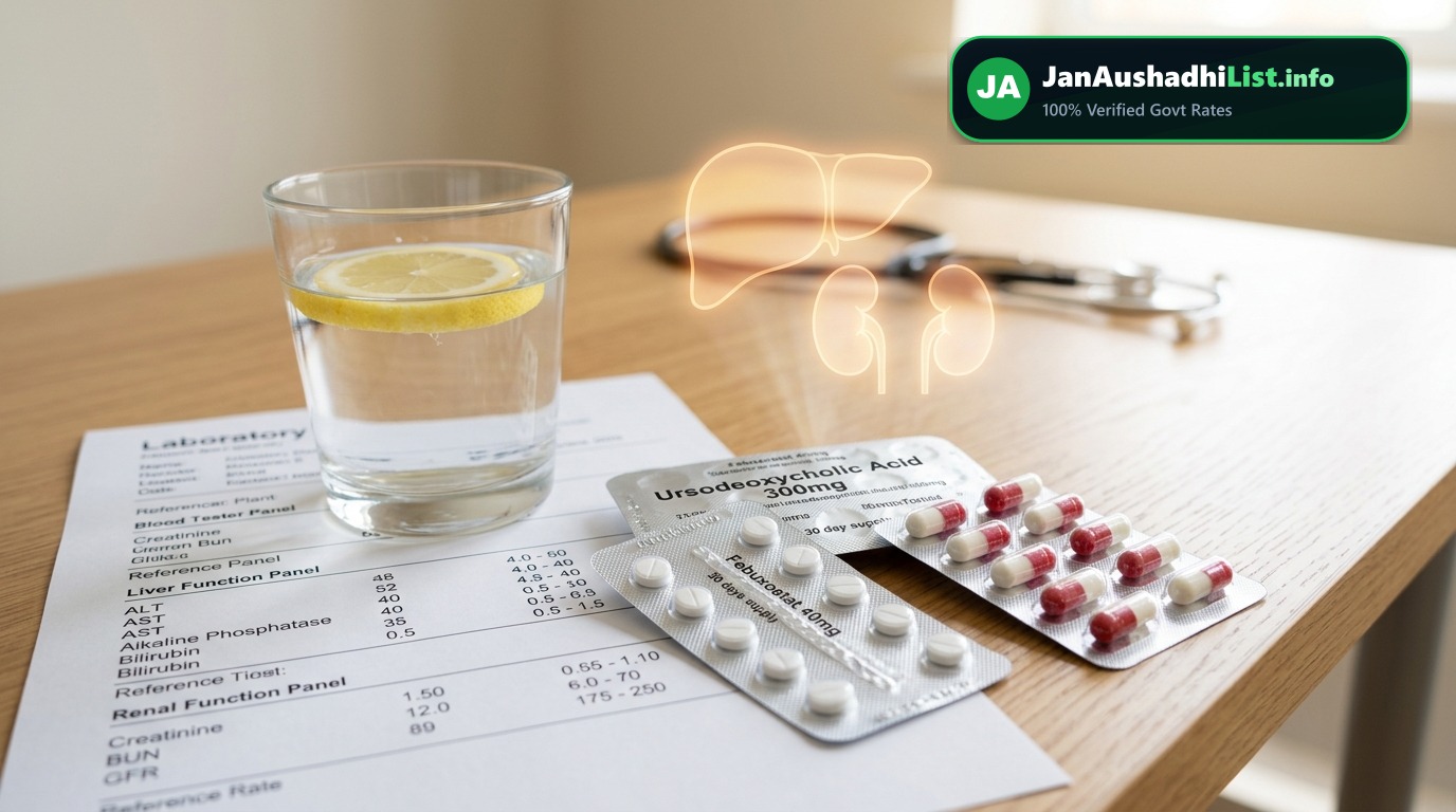 Kidney, Liver & Uric Acid Medicines: Febuxostat, Silymarin & Udiliv Jan Aushadhi Guide (2026)