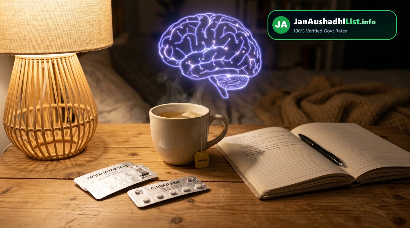 Mental Health & Neurological Medicines: Escitalopram, Clonazepam & Alprazolam Price Guide (2026)