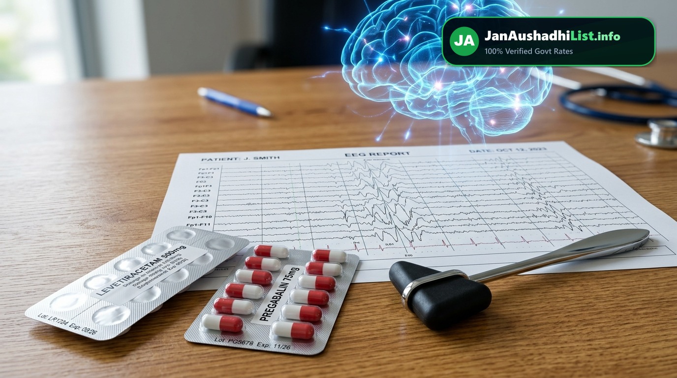 Neurology & Epilepsy Care: Levetiracetam, Sodium Valproate & Pregabalin Jan Aushadhi Rates